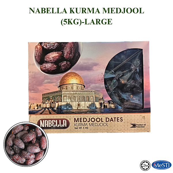 Nabella Kurma Medjool (Besar/Jumbo) - 5KG