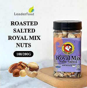 Royal Mix Nuts 200G/800G (Almond, Cashew, Pumpkin, Chickpea, Macadamia,Hazelnut and Walnut)