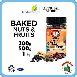 Baked Mix Nuts & Fruits (Almond, Cashew, Pumpkin, Raisin, Cranberry)