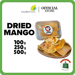 Soft Dried Mango Less Sweet - Mangga Kering Lembut Rendah Gula